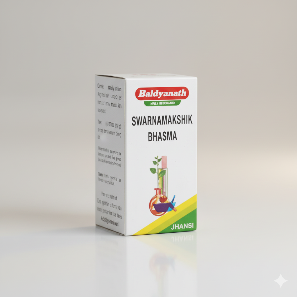 Baidyanath Swarna Bhasma (Pure Gold Bhasma) - Immunity & Vitality Tonic
