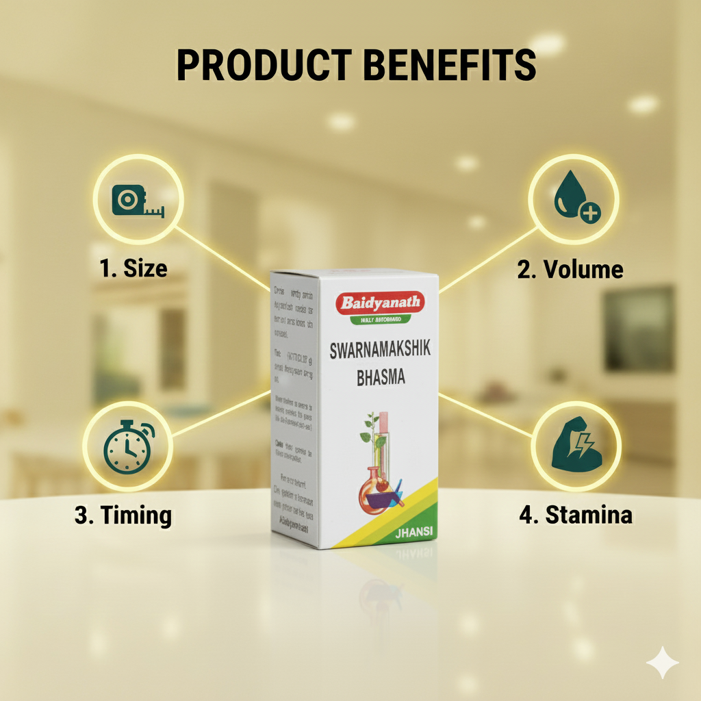 Baidyanath Swarna Bhasma (Pure Gold Bhasma) - Immunity & Vitality Tonic