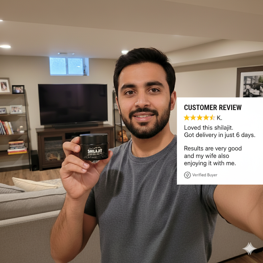 Authentic Himalayan Shilajit Resin – 85+ Trace Minerals & Fulvic Acid