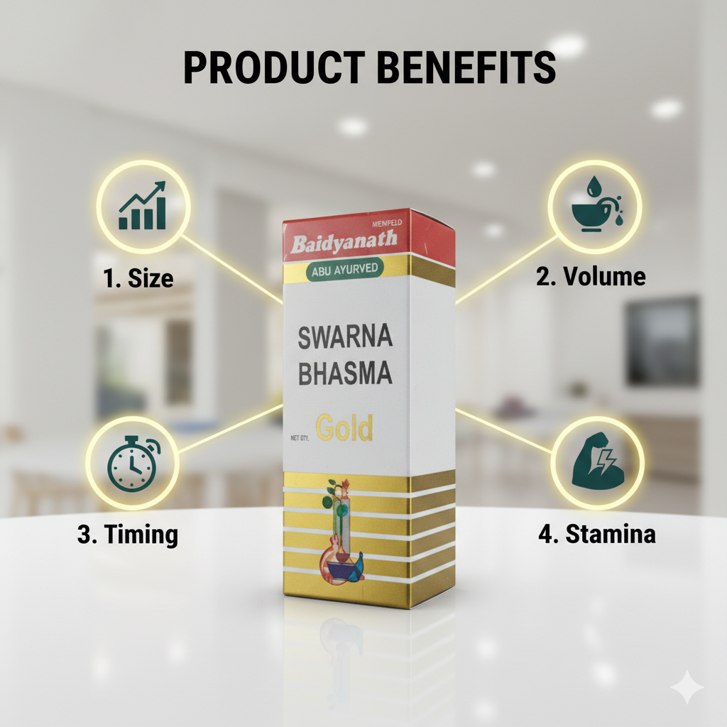 Baidyanath Swarna Bhasma (Pure Gold Bhasma) - Immunity & Vitality Tonic