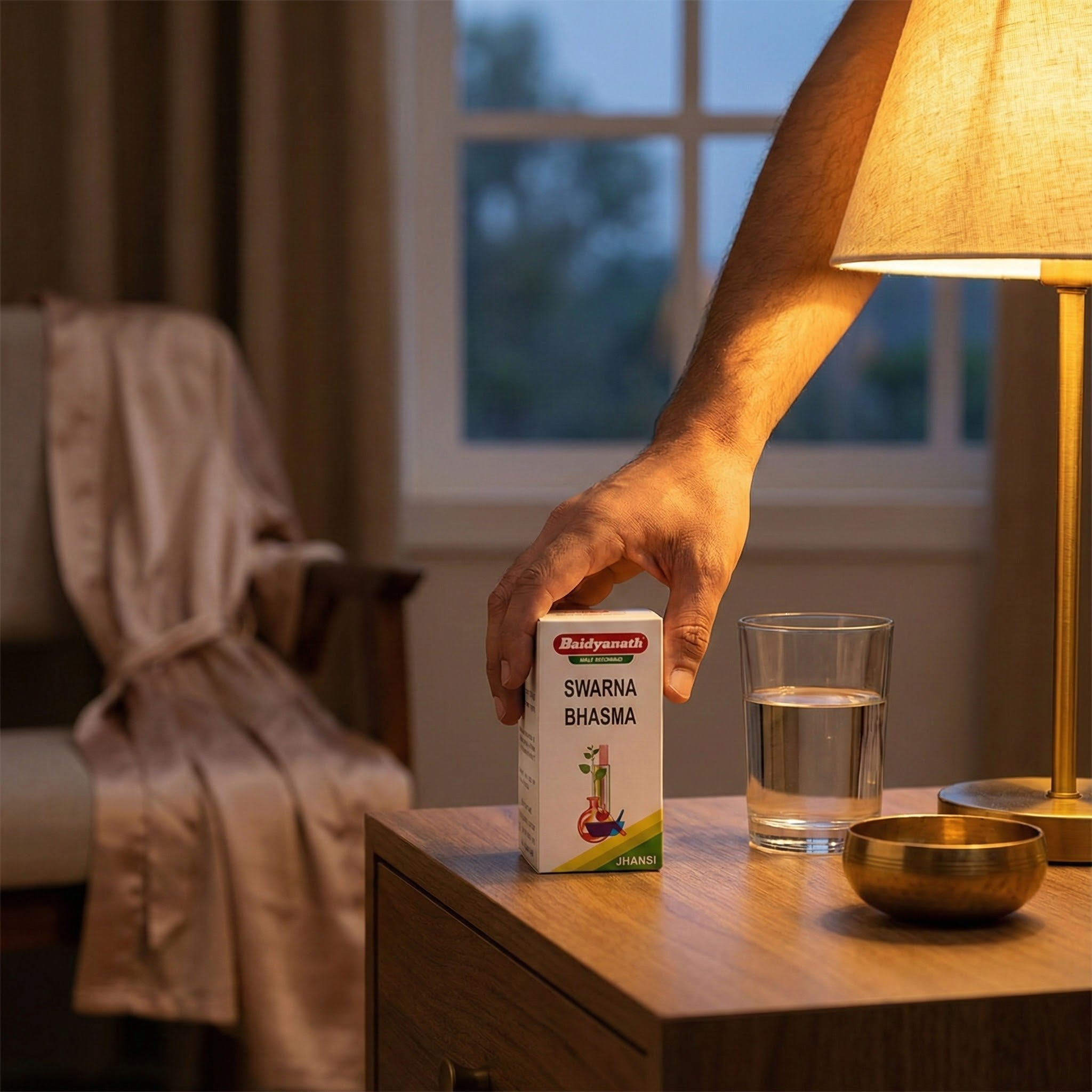 Baidyanath Swarna Bhasma (Pure Gold Bhasma) - Immunity & Vitality Tonic