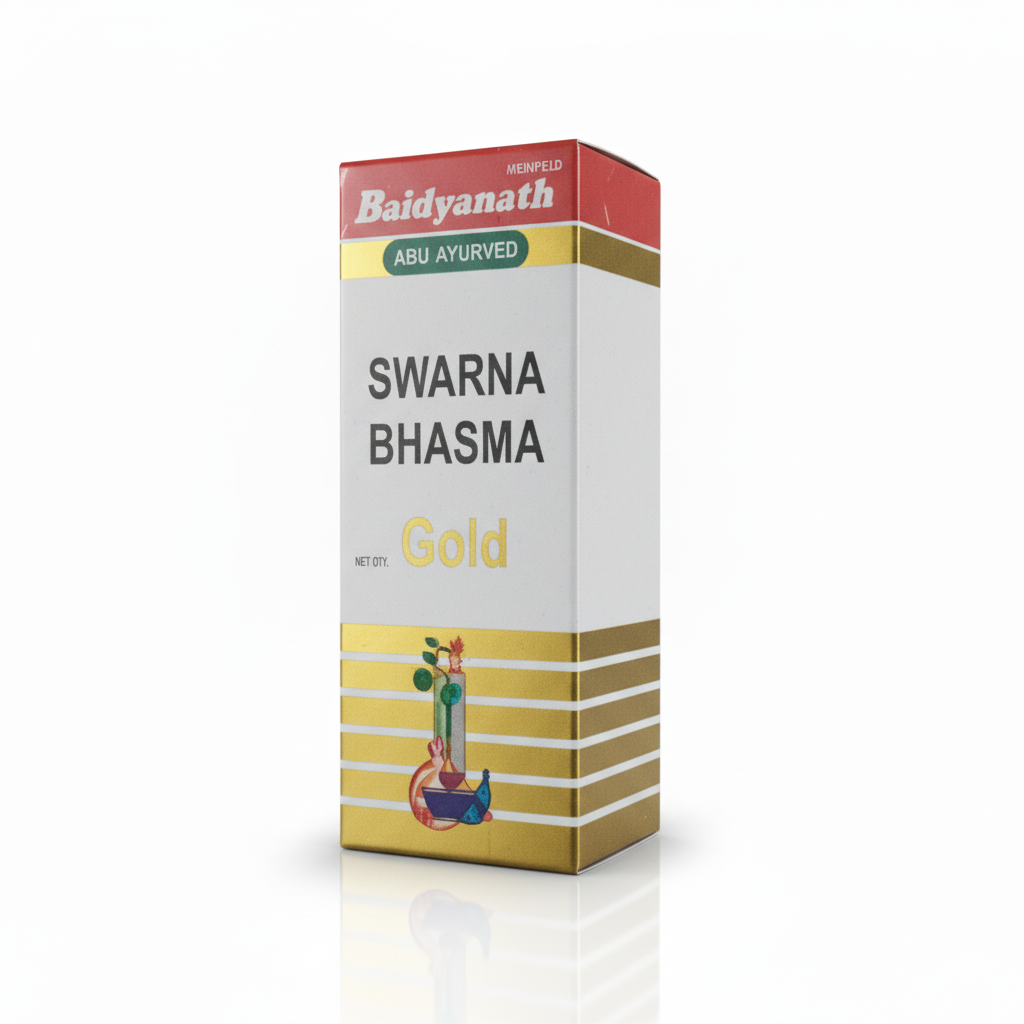 Baidyanath Swarna Bhasma (Pure Gold Bhasma) - Immunity & Vitality Tonic